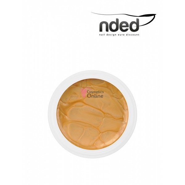 Gel UV NDED Colorat Heavy Gold sidefat, 5 ml, art. 2349